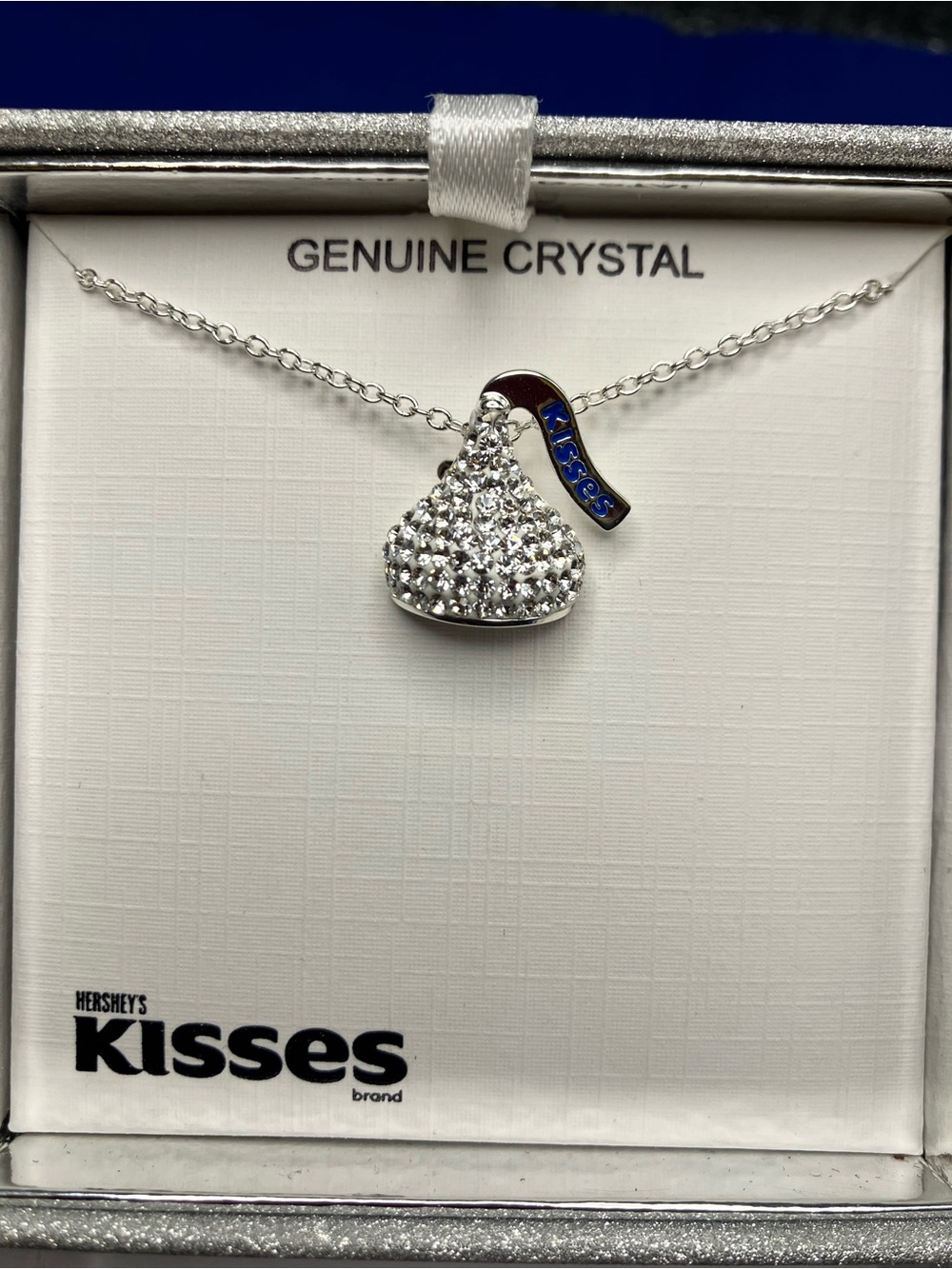 Hershey’s Crystal Kiss Pendant Necklace